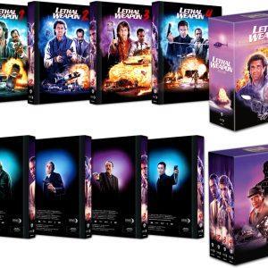 Lethal Weapon 1-4 - Limited Uncut 666 Edition (3x DVDs+5x Blu-ray Disc)